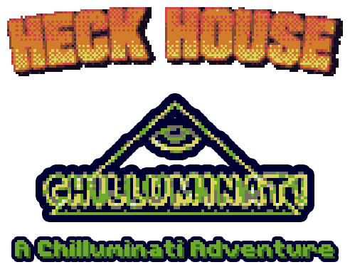 Heck House™: A Chilluminati Adventure Logo